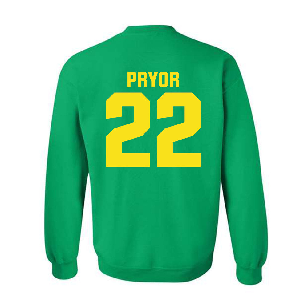 Oregon - NCAA Men's Basketball : Devon Pryor - Sports Shersey Crewneck Sweatshirt-1