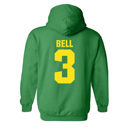 Oregon - NCAA Women's Basketball : Sofia Bell - Sports Shersey Hooded Sweatshirt-1