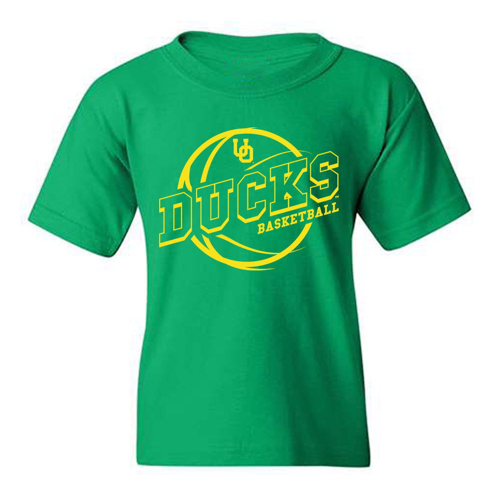 Oregon - NCAA Men's Basketball : Nate Bittle - Sports Shersey Youth T-Shirt-0