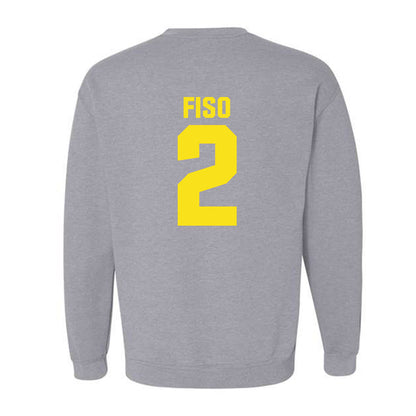Oregon - NCAA Women's Basketball : Katie Fiso - Sports Shersey Crewneck Sweatshirt-1