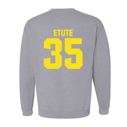 Oregon - NCAA Women's Basketball : Ehis Etute - Sports Shersey Crewneck Sweatshirt-1