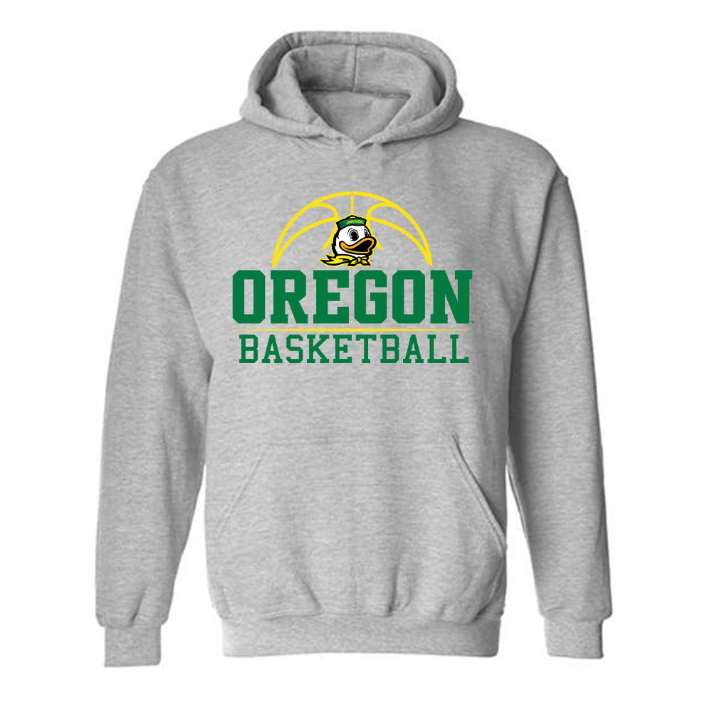 Oregon - NCAA Men's Basketball : Kwame Evans Jr. - Sports Shersey Hooded Sweatshirt-0