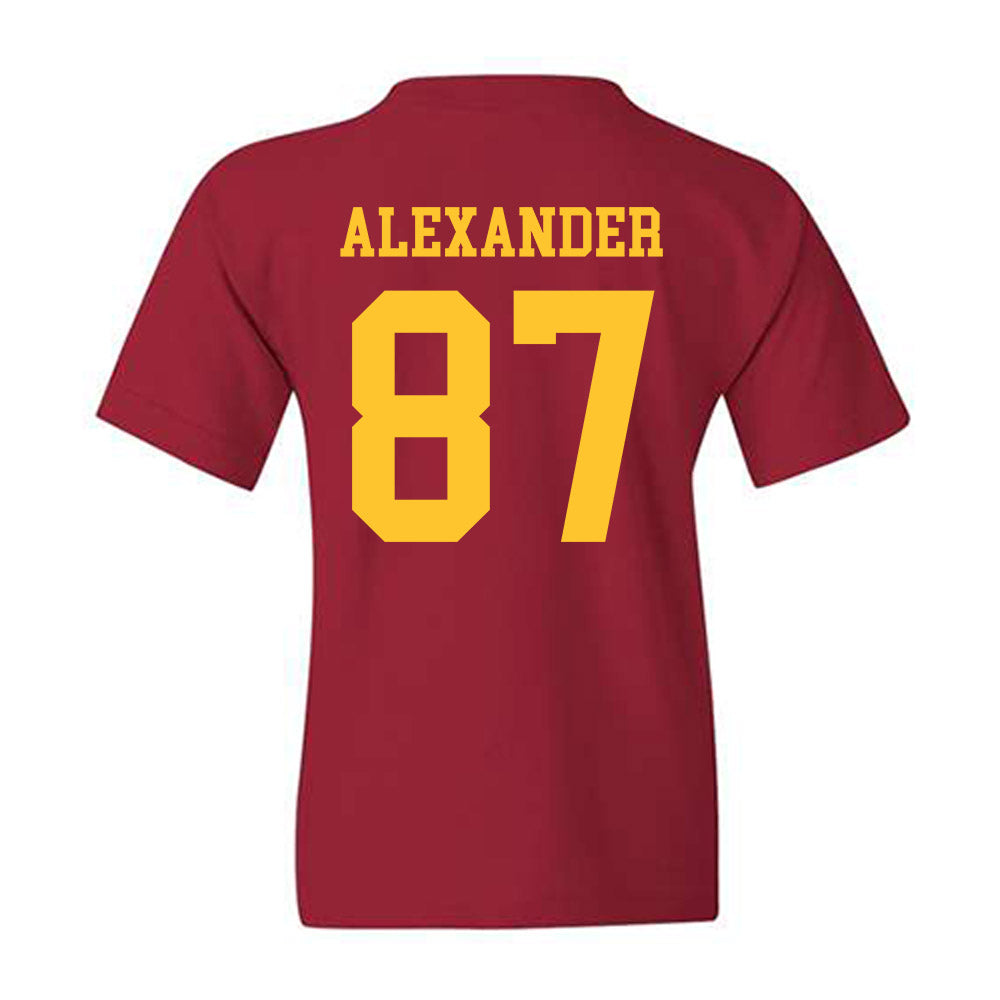 Iowa State - NCAA Football : Cooper Alexander - Sports Shersey Youth T-Shirt-1