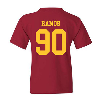 Iowa State - NCAA Football : Jareb Ramos - Sports Shersey Youth T-Shirt-1