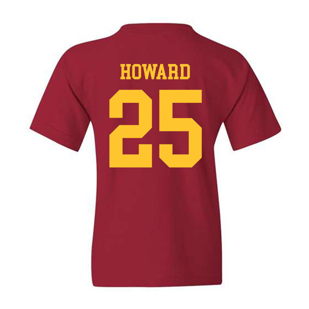 Iowa State - NCAA Football : Trevon Howard - Sports Shersey Youth T-Shirt