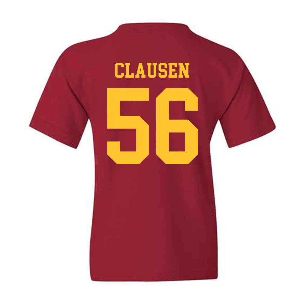 Iowa State - NCAA Football : Drew Clausen - Sports Shersey Youth T-Shirt