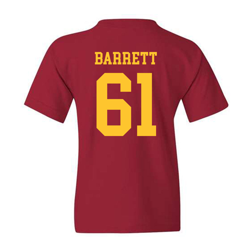 Iowa State - NCAA Football : Dylan Barrett - Sports Shersey Youth T-Shirt
