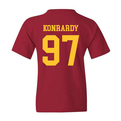 Iowa State - NCAA Football : Kyle Konrardy - Sports Shersey Youth T-Shirt