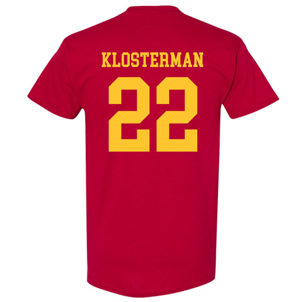 Iowa State - NCAA Football : John Klosterman - Sports Shersey T-Shirt