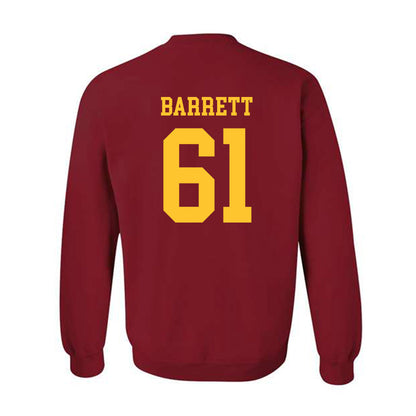 Iowa State - NCAA Football : Dylan Barrett - Sports Shersey Crewneck Sweatshirt