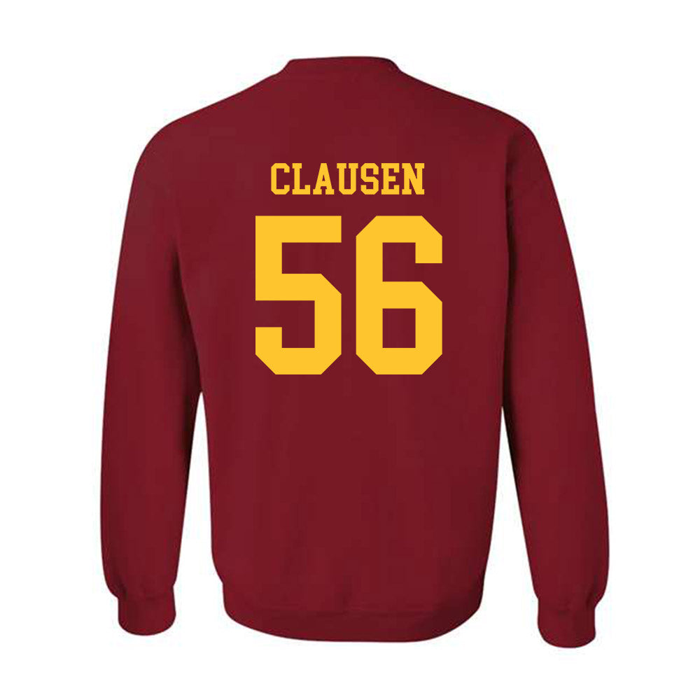Iowa State - NCAA Football : Drew Clausen - Sports Shersey Crewneck Sweatshirt