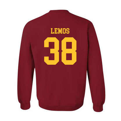 Iowa State - NCAA Football : Eddie Lemos - Sports Shersey Crewneck Sweatshirt