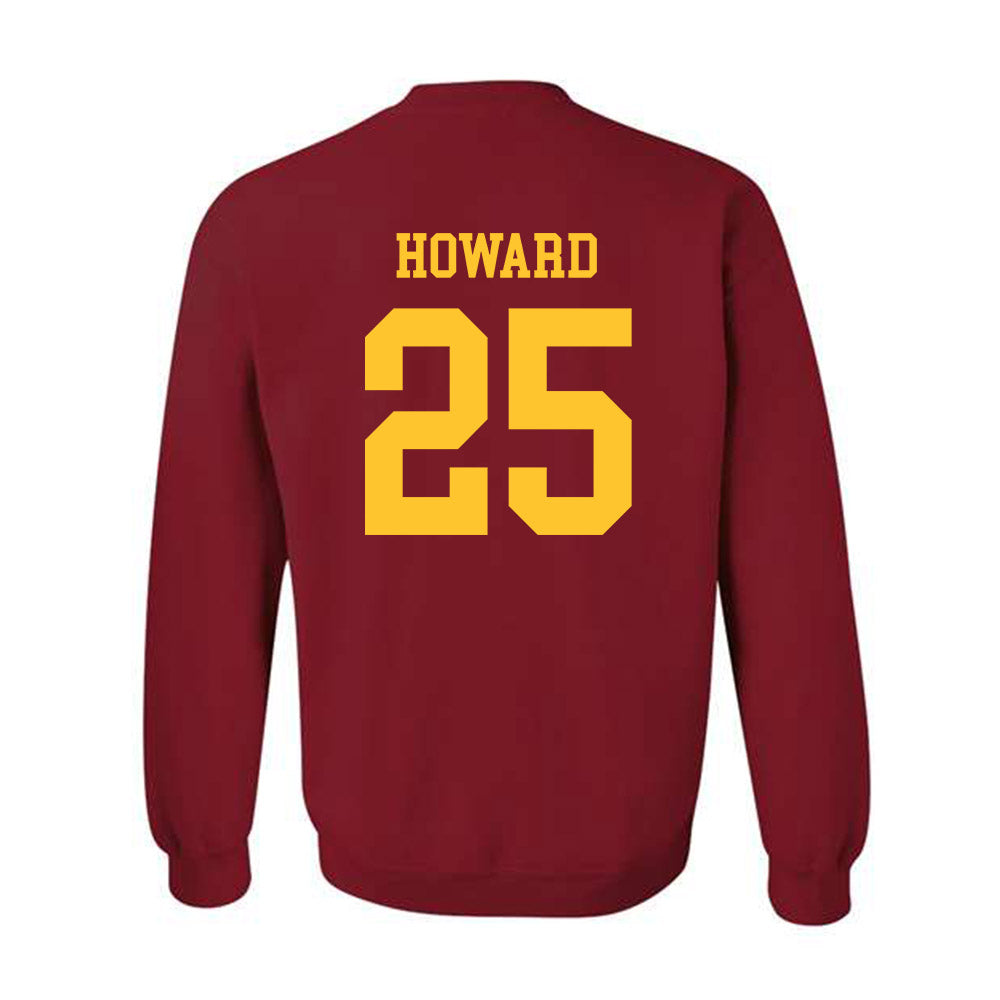 Iowa State - NCAA Football : Trevon Howard - Sports Shersey Crewneck Sweatshirt