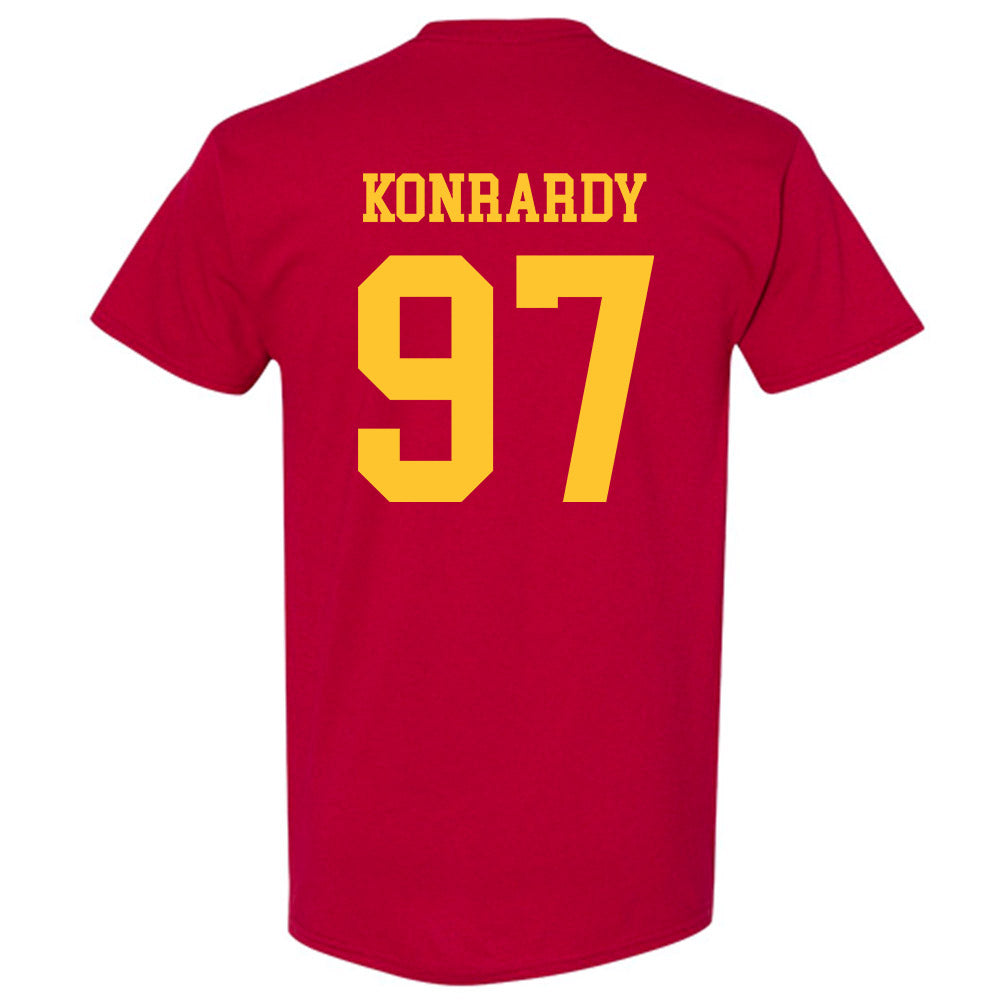 Iowa State - NCAA Football : Kyle Konrardy - Sports Shersey T-Shirt