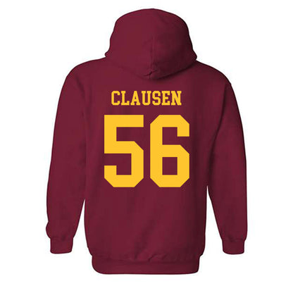 Iowa State - NCAA Football : Drew Clausen - Sports Shersey Hooded Sweatshirt