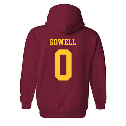 Iowa State - NCAA Football : Chase Sowell - Sports Shersey Hooded Sweatshirt-1