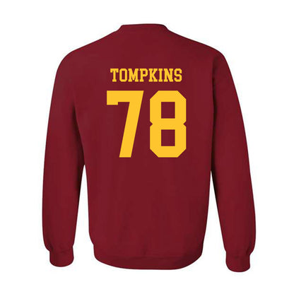 Iowa State - NCAA Football : Will Tompkins - Sports Shersey Crewneck Sweatshirt-1