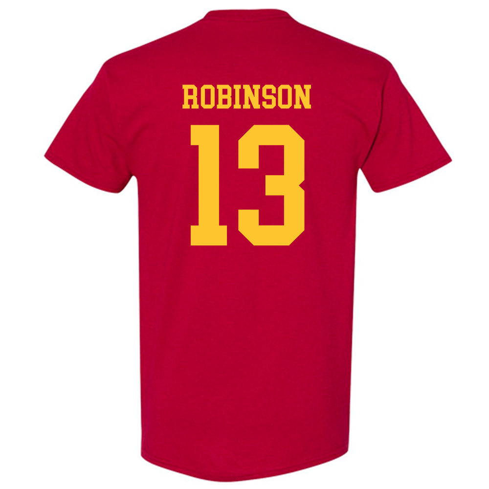 Iowa State - NCAA Football : Zay Robinson - Sports Shersey T-Shirt-1