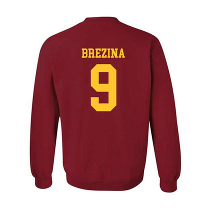 Iowa State - NCAA Football : Cael Brezina - Sports Shersey Crewneck Sweatshirt