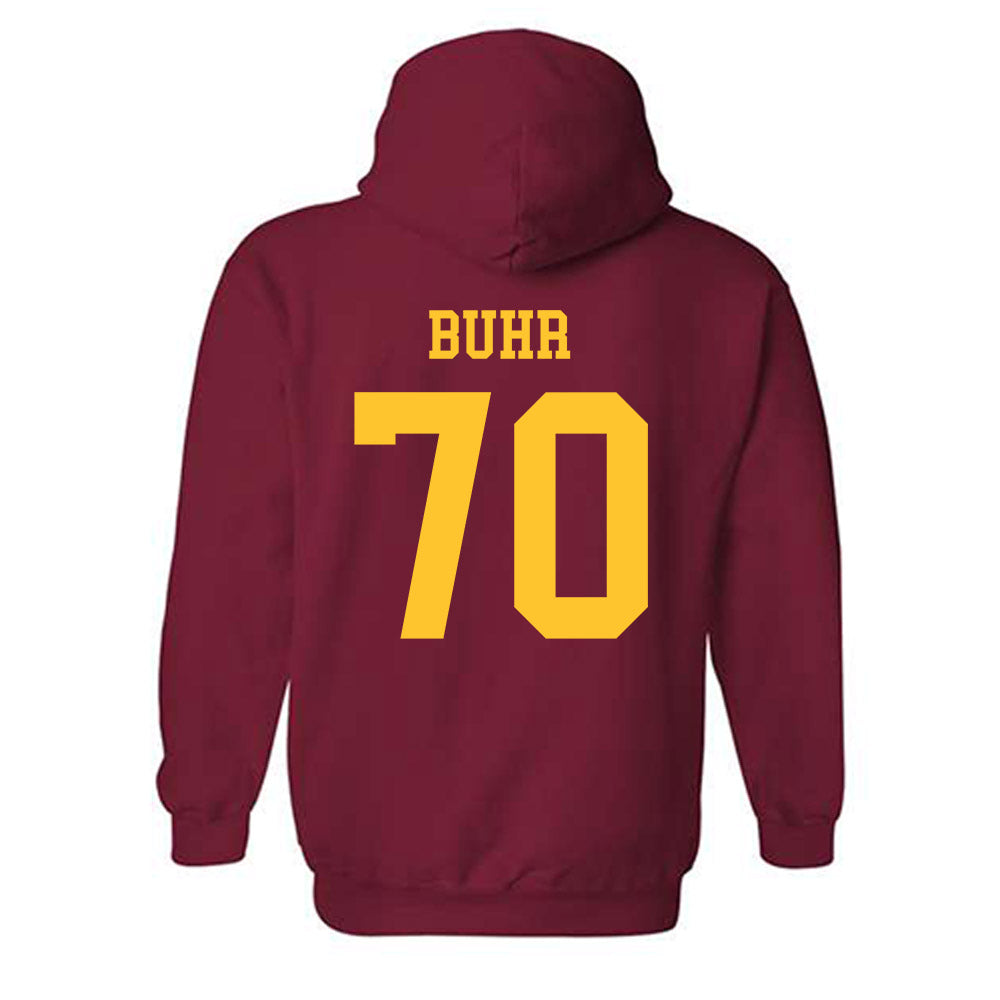 Iowa State - NCAA Football : Trevor Buhr - Sports Shersey Hooded Sweatshirt