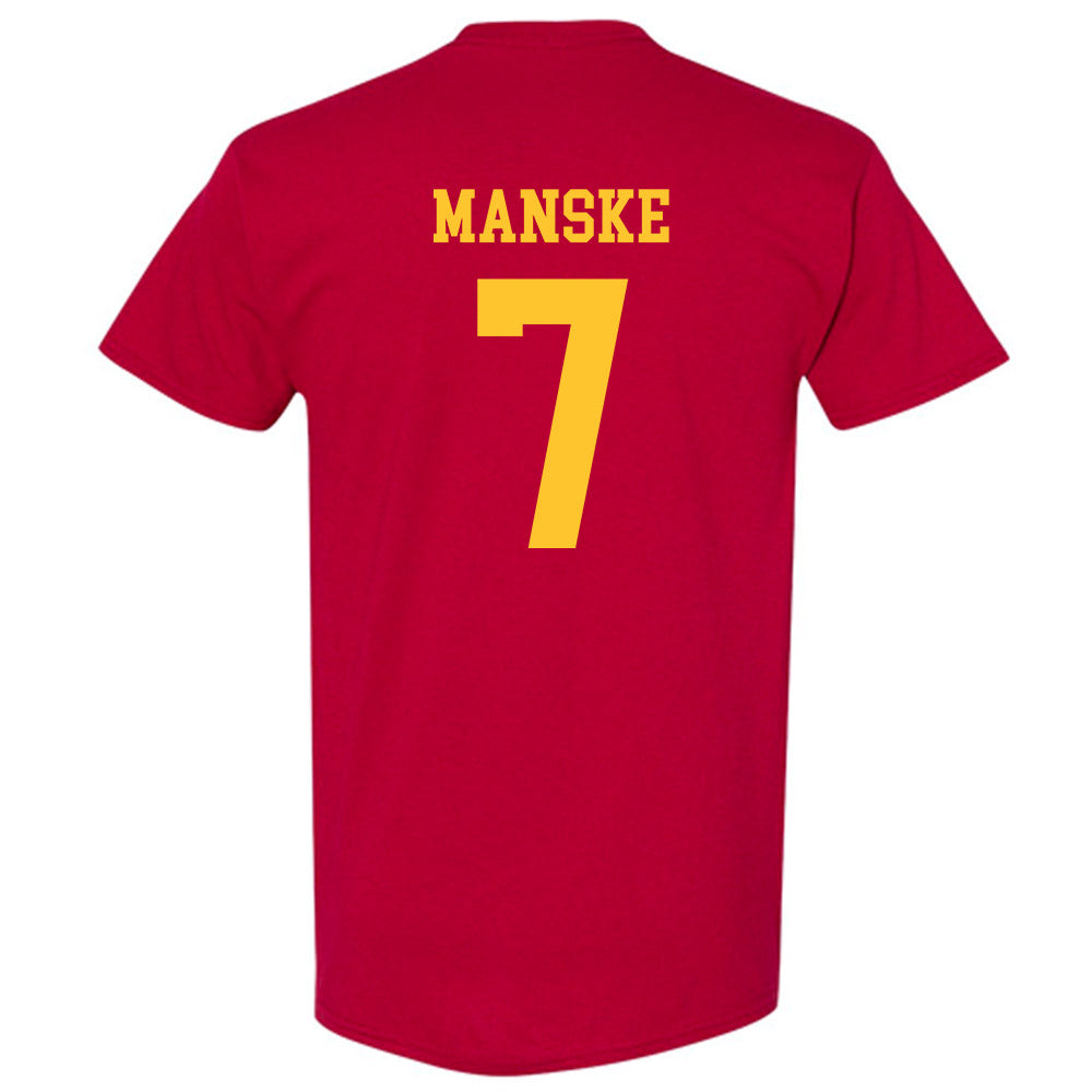 Iowa State - NCAA Football : Alex Manske - Sports Shersey T-Shirt-1