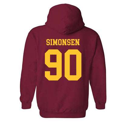 Iowa State - NCAA Football : Braden Simonsen - Sports Shersey Hooded Sweatshirt