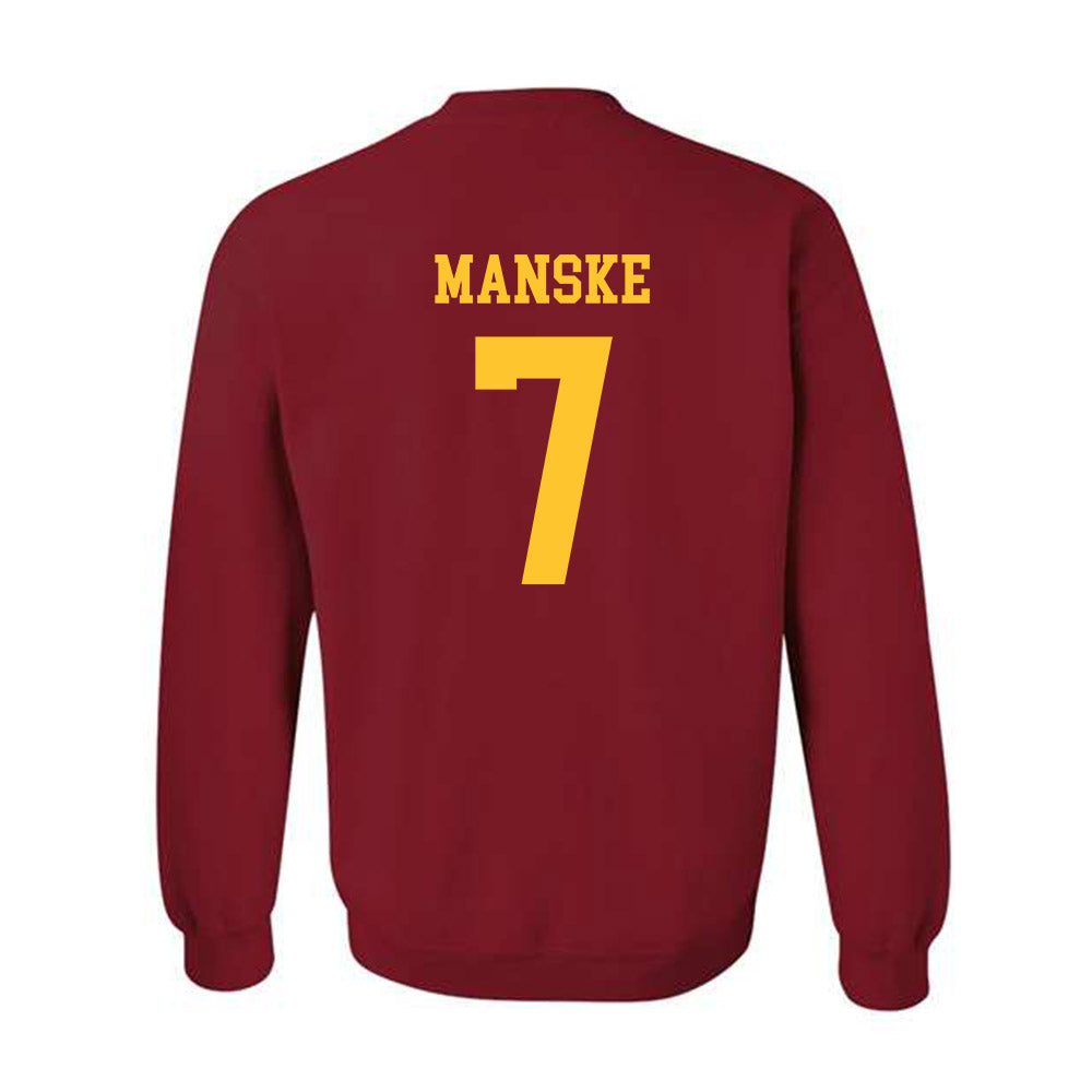 Iowa State - NCAA Football : Alex Manske - Sports Shersey Crewneck Sweatshirt-1