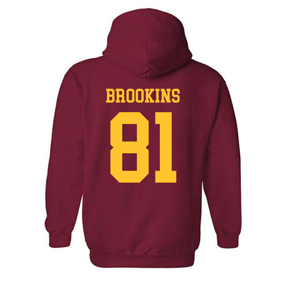 Iowa State - NCAA Football : Karon Brookins - Sports Shersey Hooded Sweatshirt-1