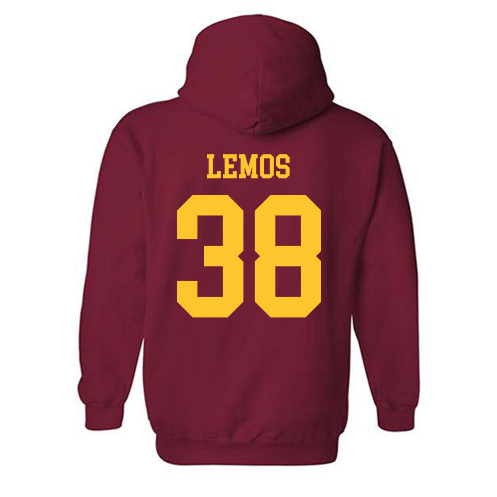 Iowa State - NCAA Football : Eddie Lemos - Sports Shersey Hooded Sweatshirt