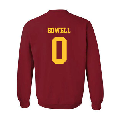 Iowa State - NCAA Football : Chase Sowell - Sports Shersey Crewneck Sweatshirt-1