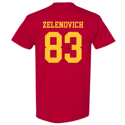 Iowa State - NCAA Football : Sam Zelenovich - Sports Shersey T-Shirt-1