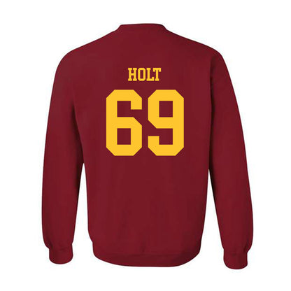Iowa State - NCAA Football : Dontrell Holt - Sports Shersey Crewneck Sweatshirt
