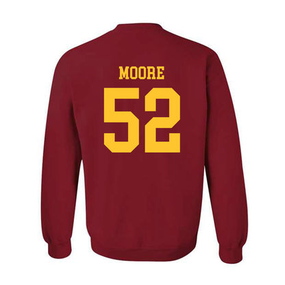 Iowa State - NCAA Football : Kamori Moore - Sports Shersey Crewneck Sweatshirt-1