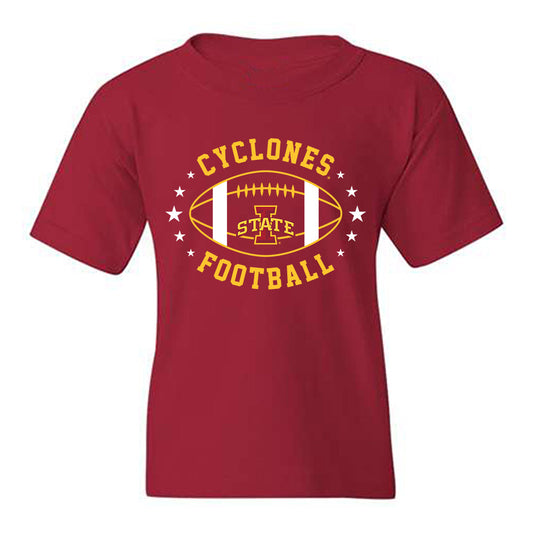Iowa State - NCAA Football : Braden Smith - Sports Shersey Youth T-Shirt-0