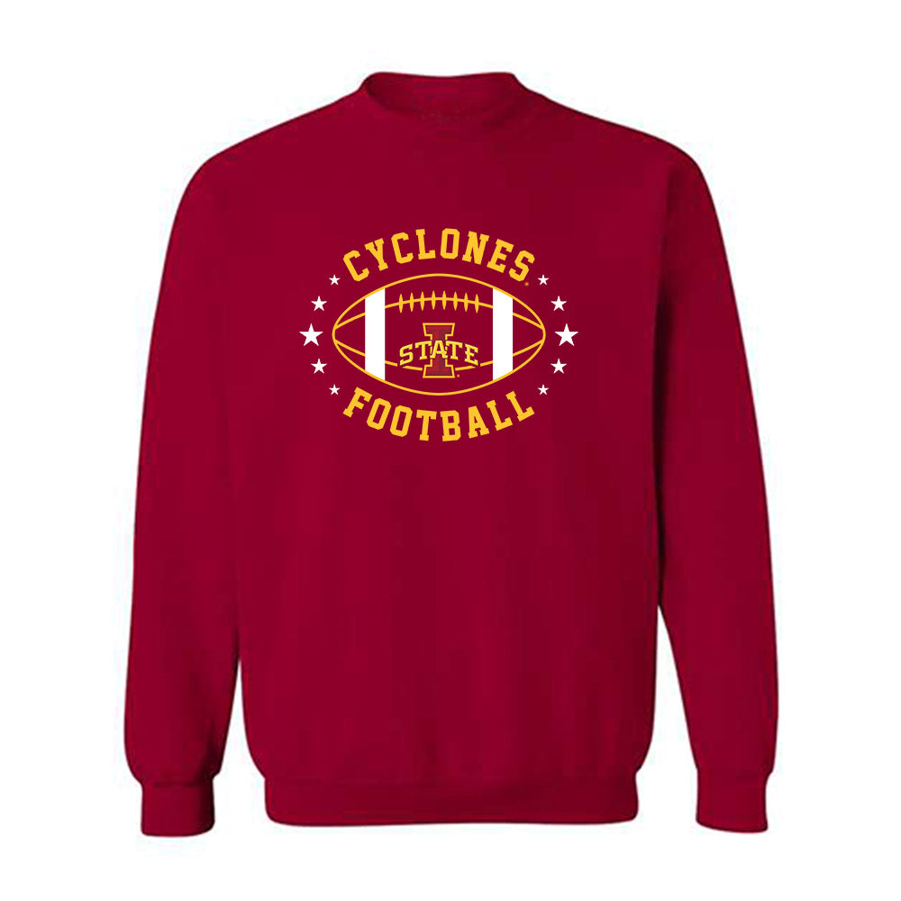 Iowa State - NCAA Football : Drew Clausen - Sports Shersey Crewneck Sweatshirt