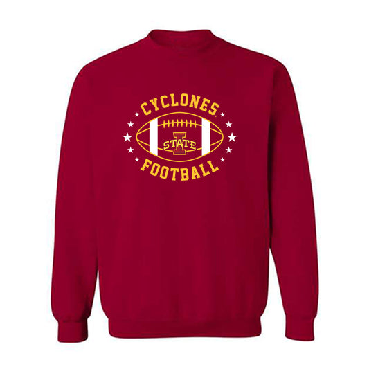 Iowa State - NCAA Football : Karon Brookins - Sports Shersey Crewneck Sweatshirt-0