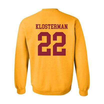 Iowa State - NCAA Football : John Klosterman - Sports Shersey Crewneck Sweatshirt