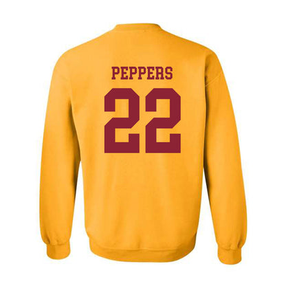 Iowa State - NCAA Football : Ryver Peppers - Sports Shersey Crewneck Sweatshirt-1