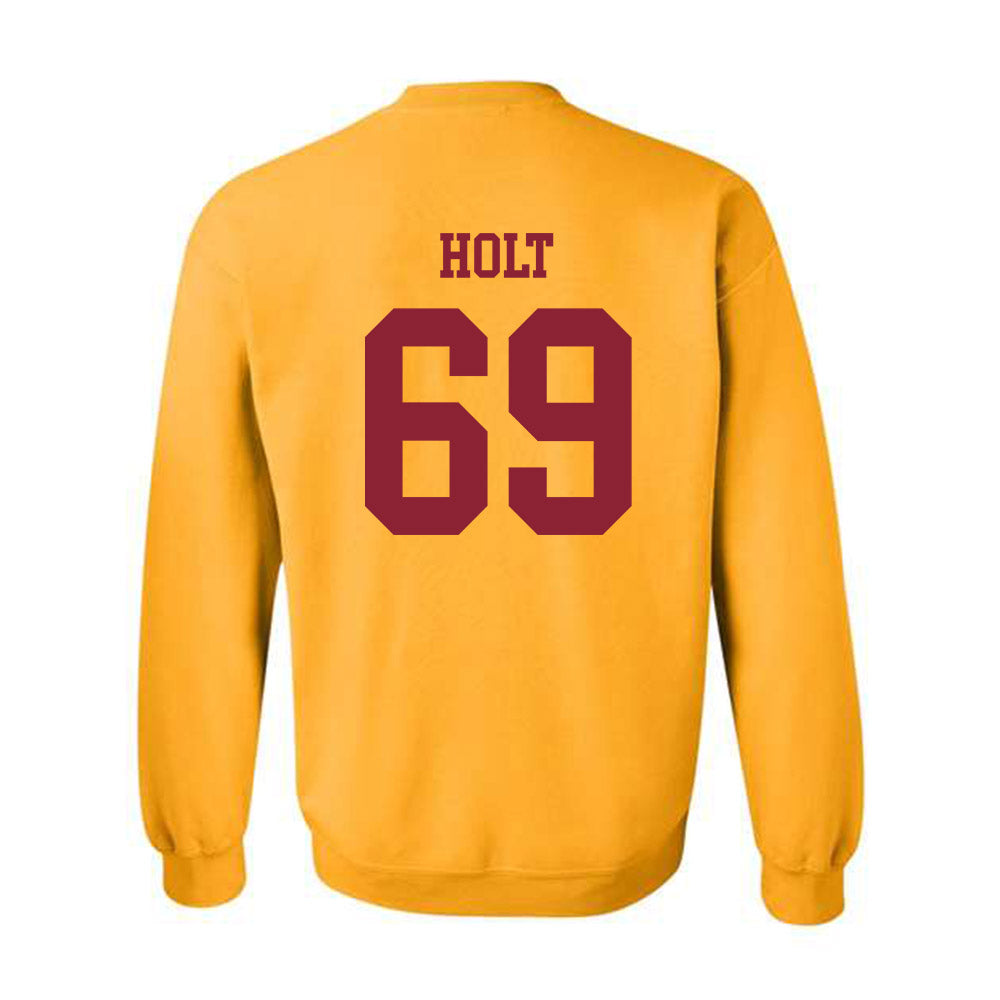 Iowa State - NCAA Football : Dontrell Holt - Sports Shersey Crewneck Sweatshirt