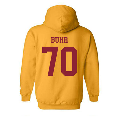 Iowa State - NCAA Football : Trevor Buhr - Sports Shersey Hooded Sweatshirt