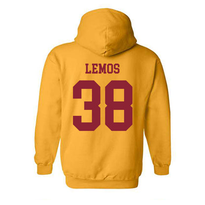 Iowa State - NCAA Football : Eddie Lemos - Sports Shersey Hooded Sweatshirt