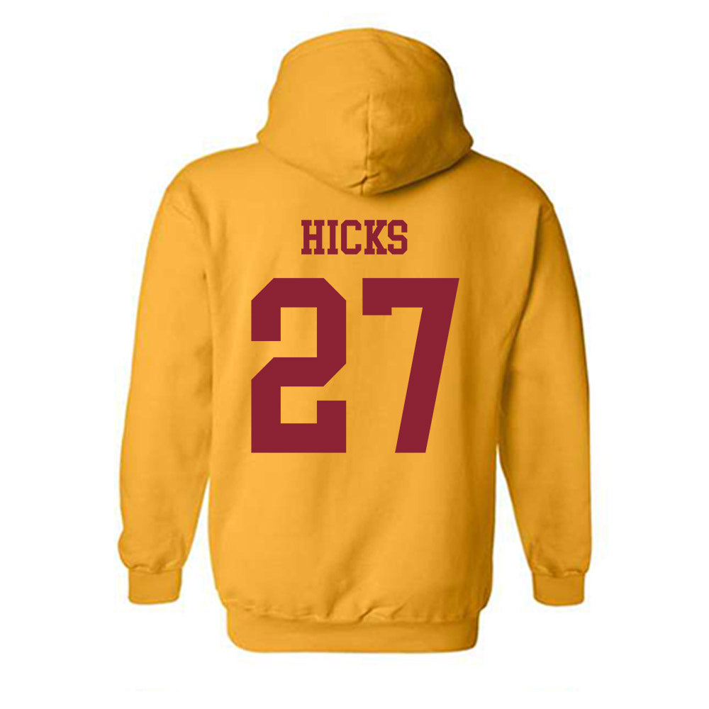 Iowa State - NCAA Football : LaMarcus Hicks - Sports Shersey Hooded Sweatshirt-1