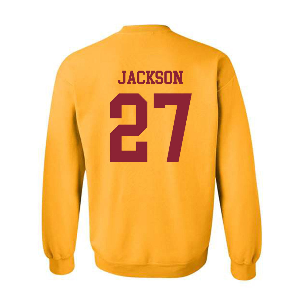 Iowa State - NCAA Football : Jayden Jackson - Sports Shersey Crewneck Sweatshirt-1