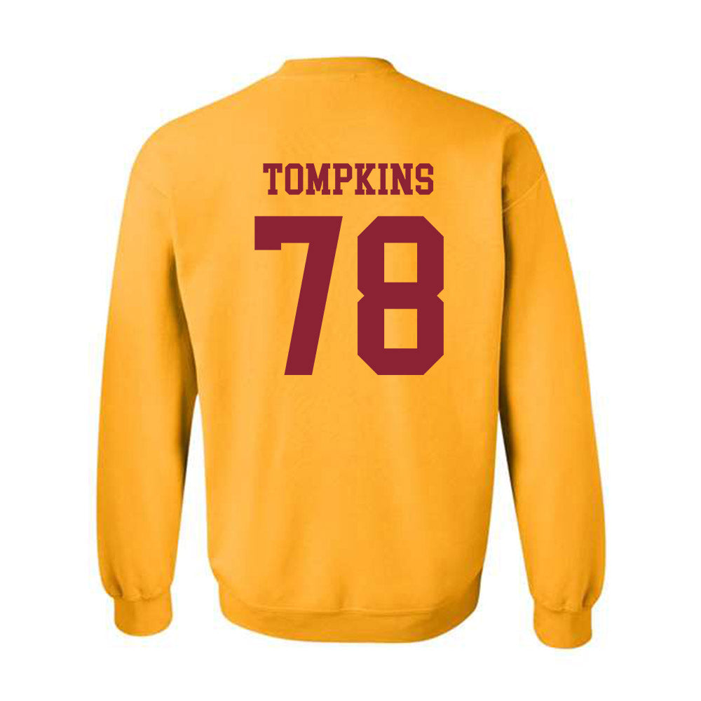 Iowa State - NCAA Football : Will Tompkins - Sports Shersey Crewneck Sweatshirt-1