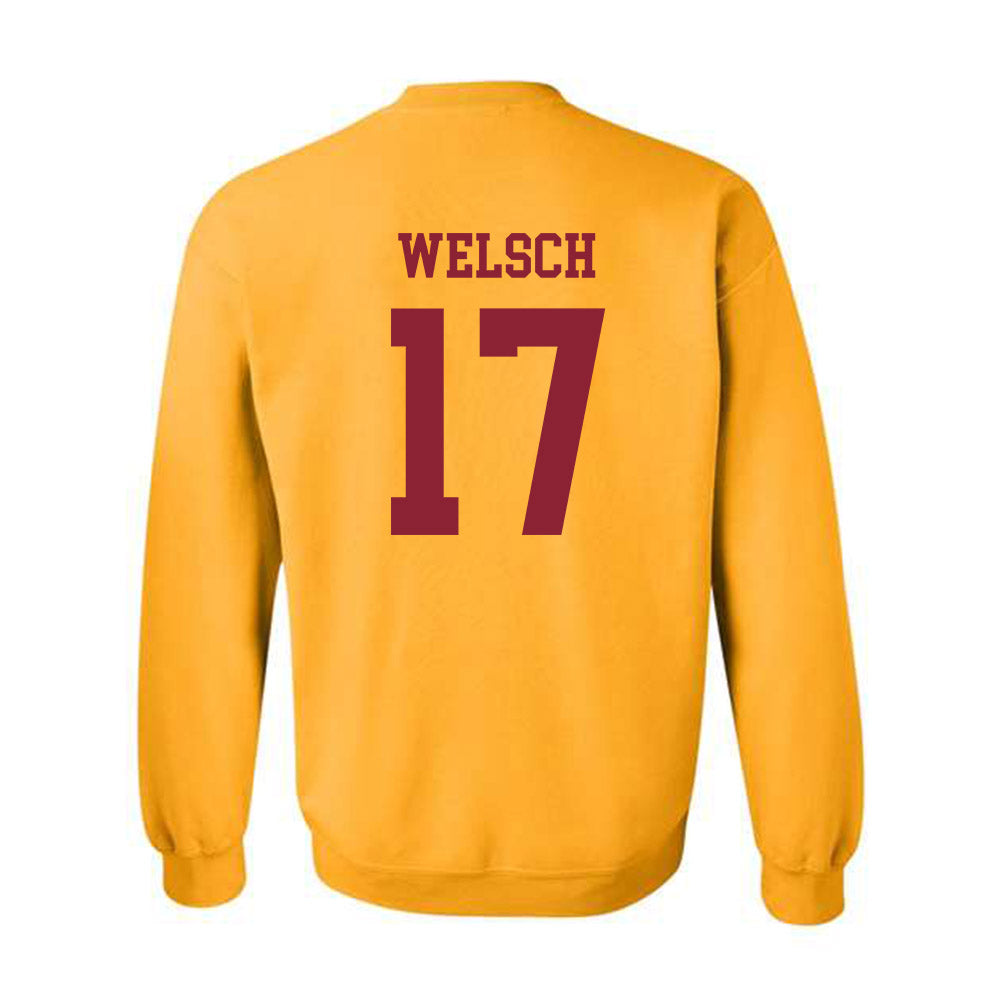 Iowa State - NCAA Football : Connor Welsch - Sports Shersey Crewneck Sweatshirt-1