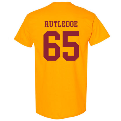 Iowa State - NCAA Football : Garret Rutledge - Sports Shersey T-Shirt-1