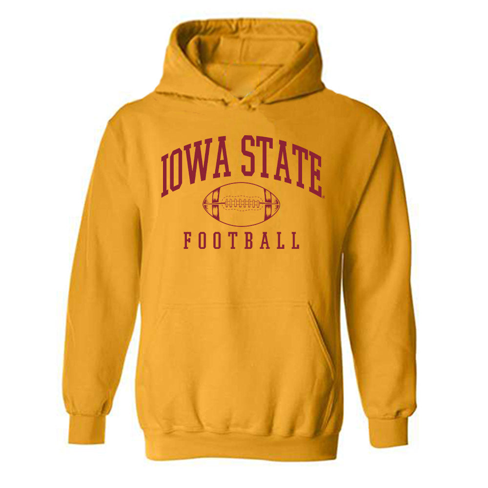 Iowa State - NCAA Football : Dominic Overby - Sports Shersey Hooded Sweatshirt-0