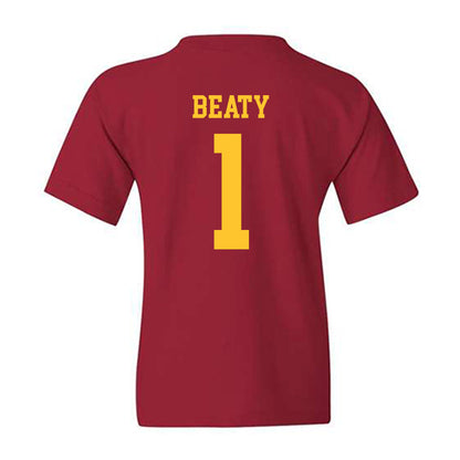 Iowa State - NCAA Women's Basketball : Reese Beaty - Sports Shersey Youth T-Shirt-1