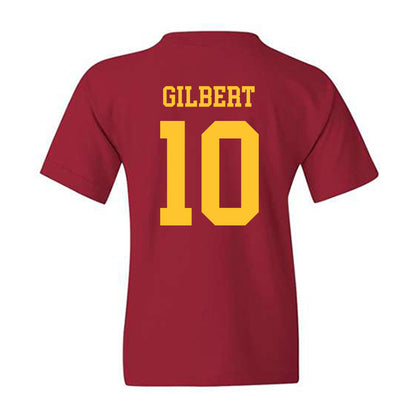 Iowa State - NCAA Men's Basketball : Keshon Gilbert - Sports Shersey Youth T-Shirt-1