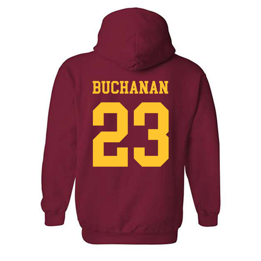 Iowa State - NCAA Men's Basketball : Blake Buchanan - Sports Shersey Hooded Sweatshirt-1